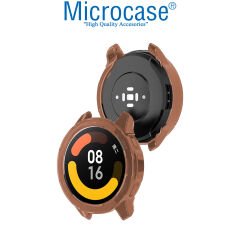 Microcase Xiaomi Watch S1 Active Önü Açık Tasarım Silikon Kılıf - Pembe