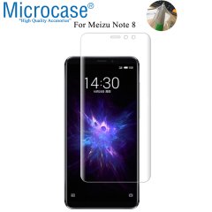 Microcase Meizu Note 8 Full Ön Kaplama Soft Koruma Filmi