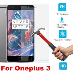 Oneplus 3 Tempered Glass Cam Ekran Koruma