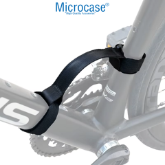Microcase Ayarlanabilir Cırtlı Dayanıklı ve Pratik Kullanım Bisiklet Taşıma Aparatı - AL5332 1 ADET