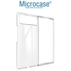 Microcase Xiaomi Mix Fold 2 Sert Kristal Kapak Kılıf - Şeffaf AL3157