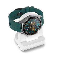 Microcase Huawei Watch 3 - Watch GT 3 - Watch GT2 Pro için 2in1 SET Manyetik Şarj Aygıtlı Silikon Şarj Standı - AL3555