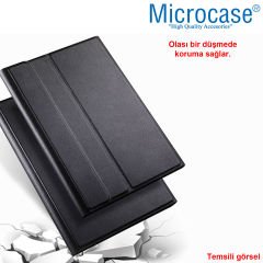 Microcase Xiaomi Pad 6 / Pad 6 Pro 11 inch Tablet ile Uyumlu Sleeve Serisi Mıknatıs Kapak Standlı Kılıf - Siyah AL3319