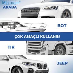 Microcase Sentetik Mikrofiber Güderi Oto Kurulama Bezi Araç Cam Kaporta Temizlik Bezi 50X70 2 ADET - AL4873