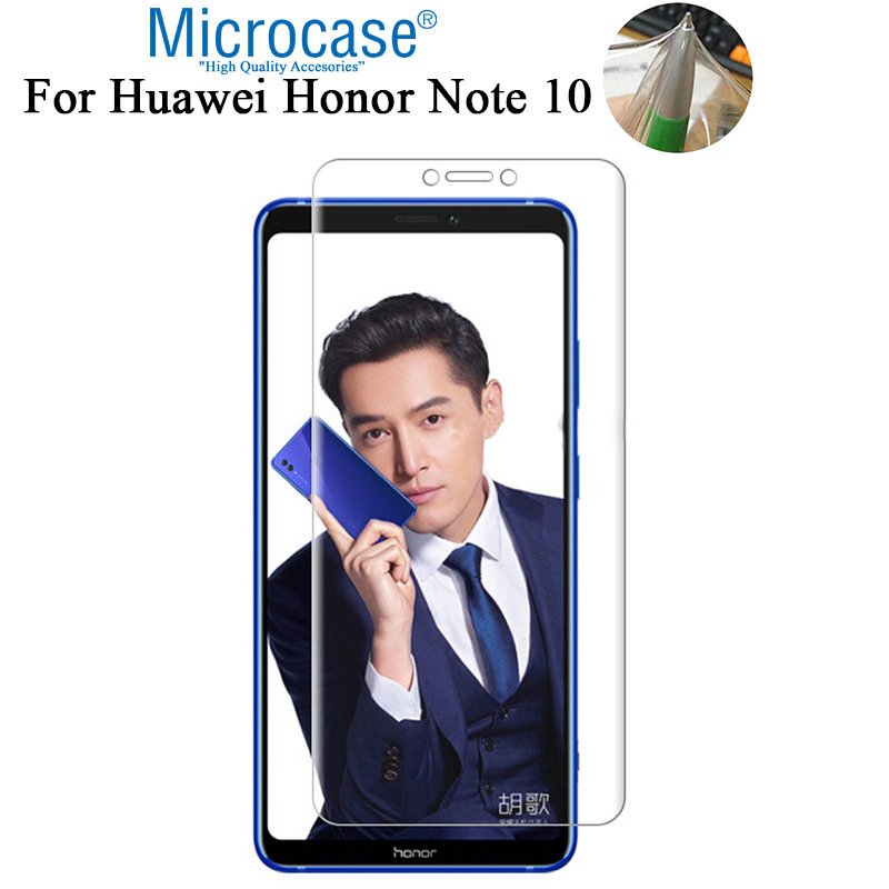 Microcase Huawei Honor Note 10 Full Ön Kaplama TPU Koruma Filmi