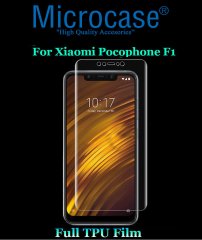 Microcase Xiaomi Pocophone F1 Full Ön Kaplama TPU Koruma Filmi