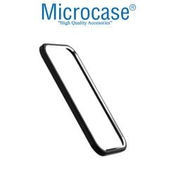 Microcase Huawei P40 Pro Kamera Lens Koruma Halkası - Açık Tasarım Siyah