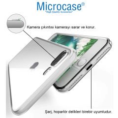 Microcase Xiaomi Redmi Note 8 Pro 360 Tpu Serisi Ön Arka Full Cover Şeffaf Kılıf