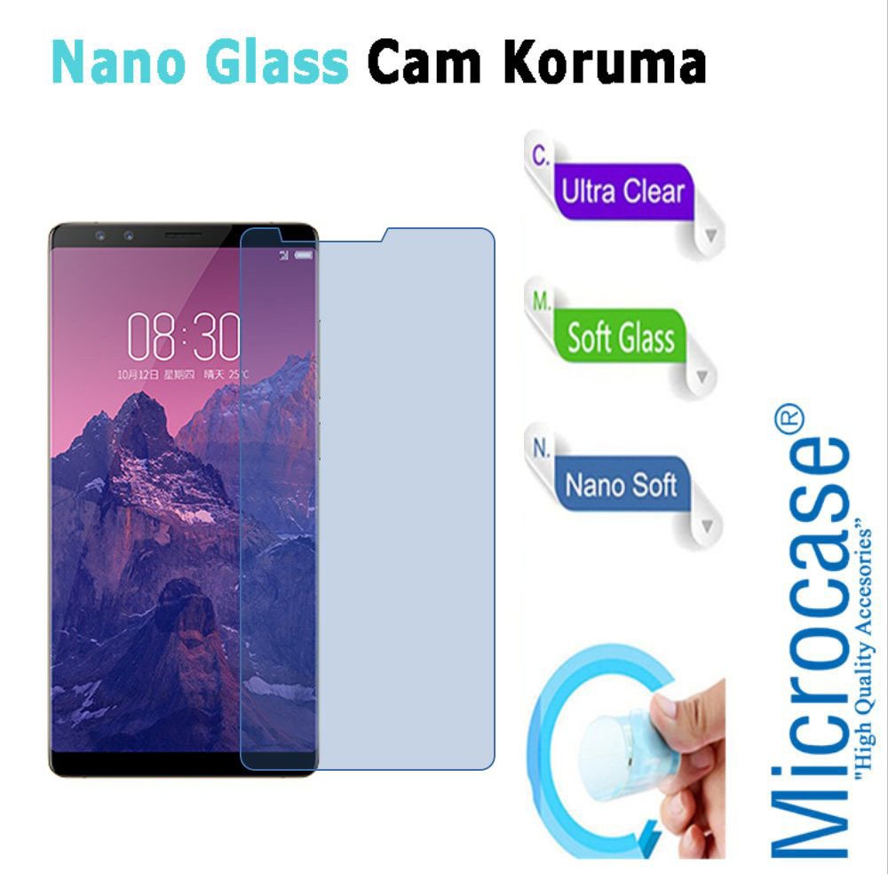 Microcase ZTE Nubia Z17S Nano Glass Cam Ekran Koruma Filmi