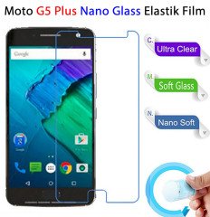 Motorola Moto G5 Plus Nano Glass Esnek Cam Ekran Koruma