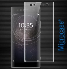Microcase Sony Xperia XA2 Full Ön Kaplama TPU Soft Koruma Filmi