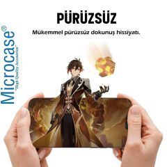 Microcase iPhone 16 Pro ile uyumlu Privacy Gizlilik Filtreli Hayalet Nano Ekran Koruyucu - EKM110