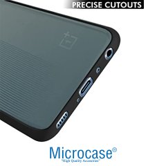 Microcase Oneplus Ace London Serisi Darbeye Dayanıklı Kılıf - Buzlu Siyah