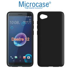 HTC Desire 12 Premium Matte Silikon Kılıf + Nano Koruma