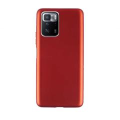 Microcase Xiaomi Redmi Note 10 Pro 5G Premium Matte Silikon Kılıf-Kırmızı