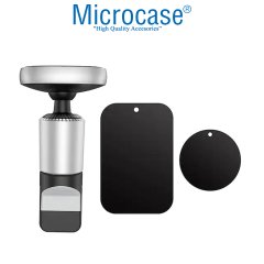 Microcase Borofone H44 Serisi Universal 360 Derece Döner Araç İçi Havalandırma Mıknatıslı Telefon Tutucu - AL2954