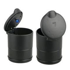 Microcase Oto Araç İçi Led Işıklı Kapaklı Küllük - AL4879