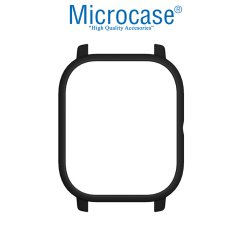 Microcase Xiaomi Amazfit GTS Önü Açık Tasarım Plastik Kılıf - Siyah