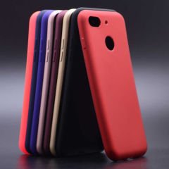 General Mobile GM 8 GO Premium Matte Silikon Kılıf + Tempered Cam