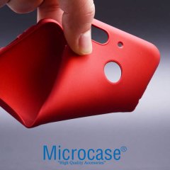 General Mobile GM 8 GO Premium Matte Silikon Kılıf + Tempered Cam