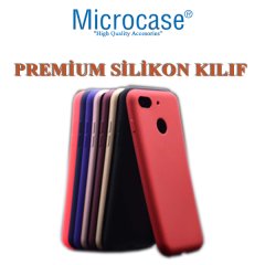 General Mobile GM 8 GO Premium Matte Silikon Kılıf + Tempered Cam