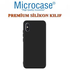 Xiaomi Mi 8 Pro Premium Matte Silikon Kılıf + Tam Kaplayan Cam