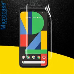 Microcase Google Pixel 4 XL Full Ön Kaplama Koruma Filmi