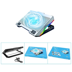 Microcase ZR924 Telefon Tutacaklı 6 Kademe Yükseklik Ayarlı Laptop Soğutucu - AL5210
