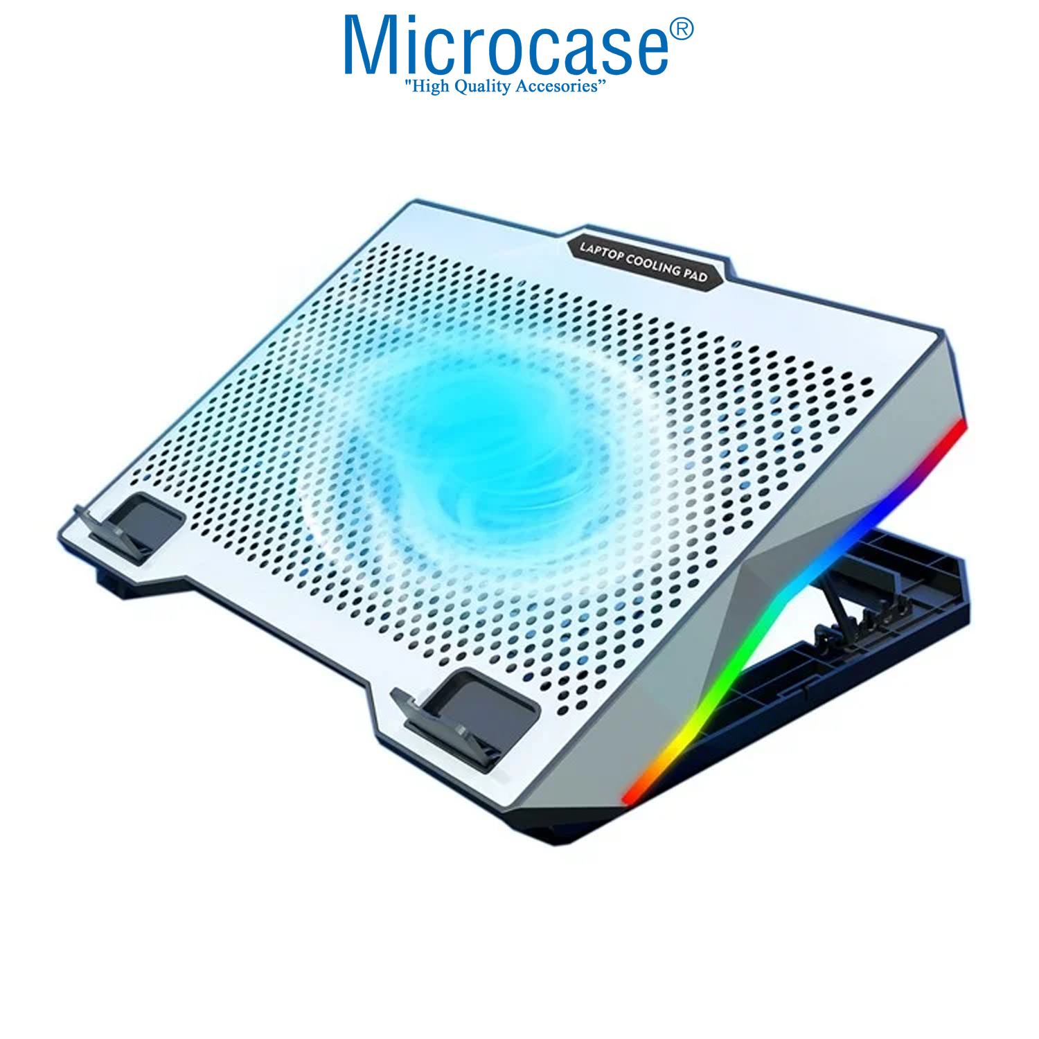 Microcase ZR924 Telefon Tutacaklı 6 Kademe Yükseklik Ayarlı Laptop Soğutucu - AL5210