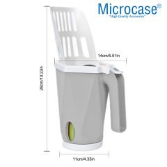 Microcase Çok Fonksiyonlu Elekli Çıkarılabilir Poşetli Kedi Kum Küreği - AL4883