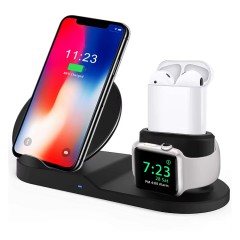 Microcase 3in1 Hızlı Şarj Destekli Wireless Kablosuz Şarj Cihazı Standı - AL5318
