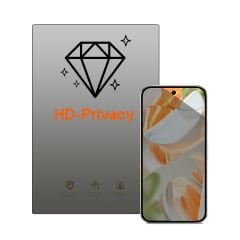 Microcase Google Pixel 9 / 9 Pro ile uyumlu Privacy Gizlilik Filtreli Hayalet Nano Ekran Koruyucu - EKM110