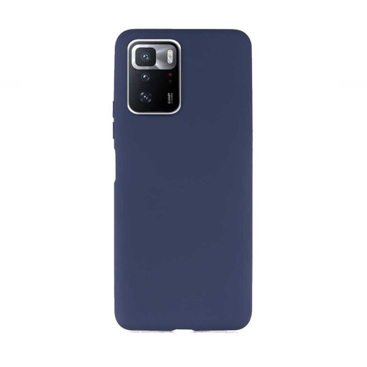Microcase Xiaomi Poco X3 GT Premium Matte Silikon Kılıf-Lacivert