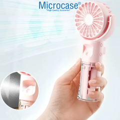 Microcase Şarjlı Mini Taşınabilir Su Püskürtmeli Serinletici El Fanı - AL5320