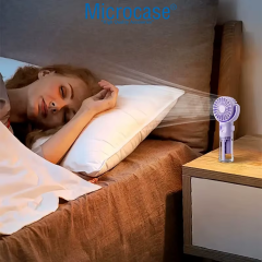 Microcase Şarjlı Mini Taşınabilir Su Püskürtmeli Serinletici El Fanı - AL5320