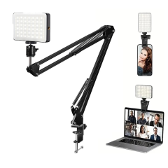 Microcase Masaya Monte Ayarlanabilir RGB Soft Box Işıklı Ürün Çekim Standı - AL5167