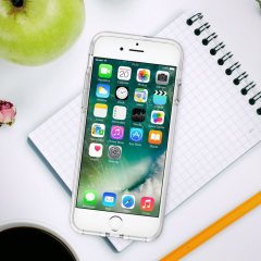 Apple iPhone 7 Plus Ultra Slim 0.2 mm Silikon Kılıf+Tempered Cam