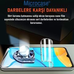 Microcase ZTE Nubia Red Magic 9 Pro ile uyumlu Privacy Gizlilik Filtreli Hayalet Nano Ekran Koruyucu - EKM110