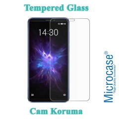 Microcase Meizu Note 8 Tempered Glass Cam Ekran Koruma