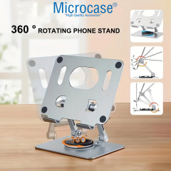 Microcase N02 360 Dönerli Yükseklik Ayarlı Tablet Tutucu Metal Stand - AL5198