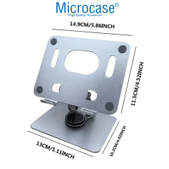 Microcase N02 360 Dönerli Yükseklik Ayarlı Tablet Tutucu Metal Stand - AL5198