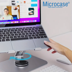 Microcase N02 360 Dönerli Yükseklik Ayarlı Tablet Tutucu Metal Stand - AL5198