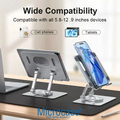 Microcase N04 360 Dönerli Yükseklik Ayarlı Tablet Tutucu Metal Stand - AL5200