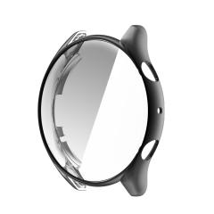 Microcase Amazfit GTR 3 Önü Kapalı Tasarım Silikon Kılıf - Siyah