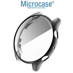 Microcase Amazfit GTR 3 Önü Kapalı Tasarım Silikon Kılıf - Siyah