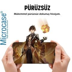 Microcase ZTE Nubia Red Magic 8S Pro Plus ile uyumlu Privacy Gizlilik Filtreli Hayalet Nano Ekran Koruyucu - EKM110