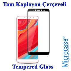 Xiaomi Redmi S2 Premium Matte Silikon Kılıf + Tam Kaplayan Cam