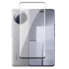 Microcase Xiaomi Civi 3 için 3D Curved Tam Kaplayan Kavisli Tempered Cam Ekran Koruyucu - AL3282