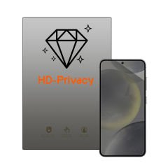 Microcase Samsung Galaxy S24 ile uyumlu Privacy Gizlilik Filtreli Hayalet Nano Ekran Koruyucu - EKM110