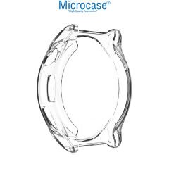 Microcase Huawei GT3 Pro 46 mm Önü Açık Tasarım Silikon Kılıf - Şeffaf